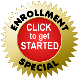 ENROLLMENT SPECIAL to get STARTED CLICK